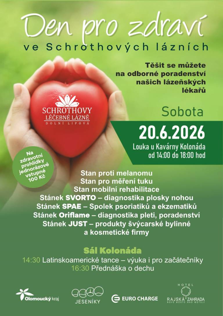 Ohlédnutí za Dnem pro zdraví: SPAE na louce ve Schrothových lázních